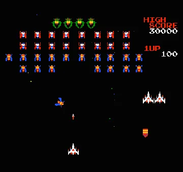 Galaga - Demons of Death (USA) screen shot game playing